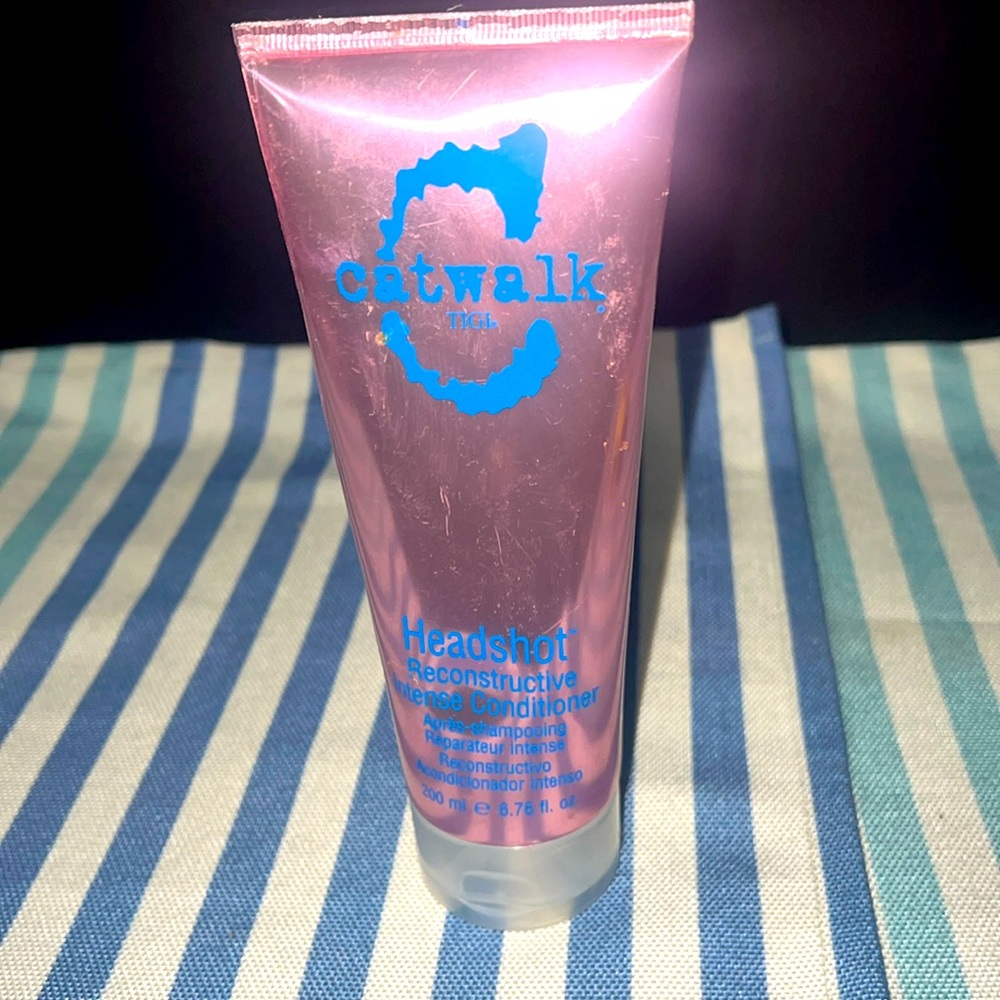 TIGI CATWALK HEADSHOT RECONSTRUCTIVE INTENSE CONDITIONER 200 ml Never Opened New